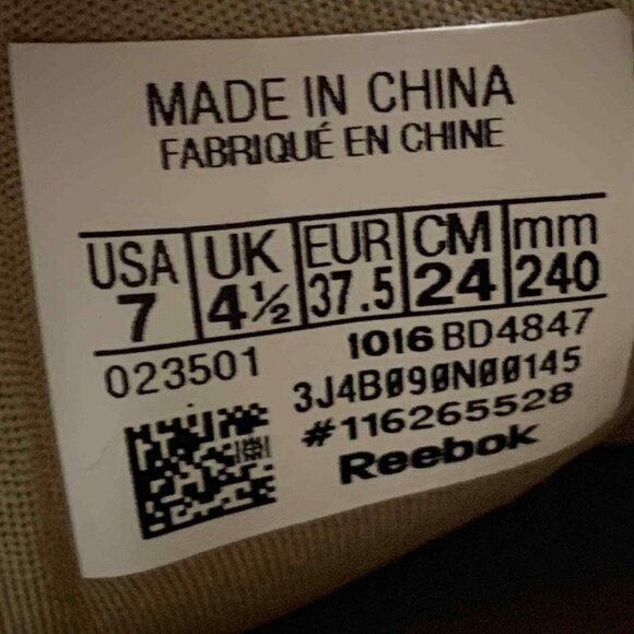 Reebok ERS Deluxe Tan Walking Comfort Easy Slip On Athletic Sneakers Women’s 7 - Picture 10 of 10